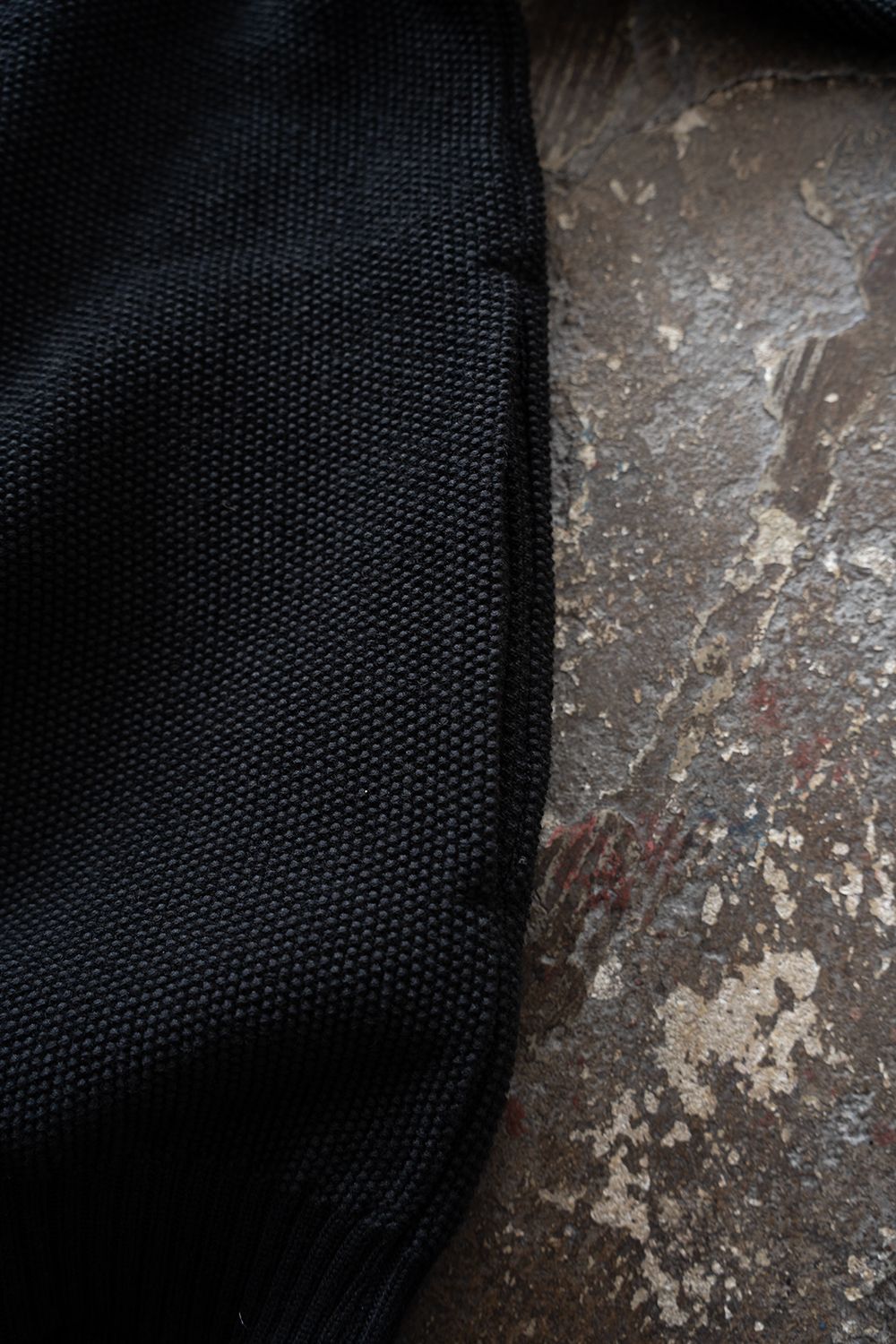 【26AW】10Gニットジップカーディガン(BLACK)