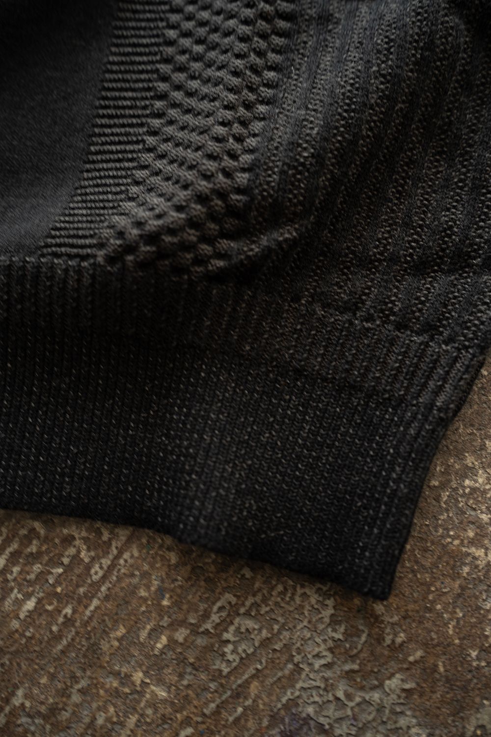 【ラスト1点】【26SS】 Nodoka Knit(BLACK)