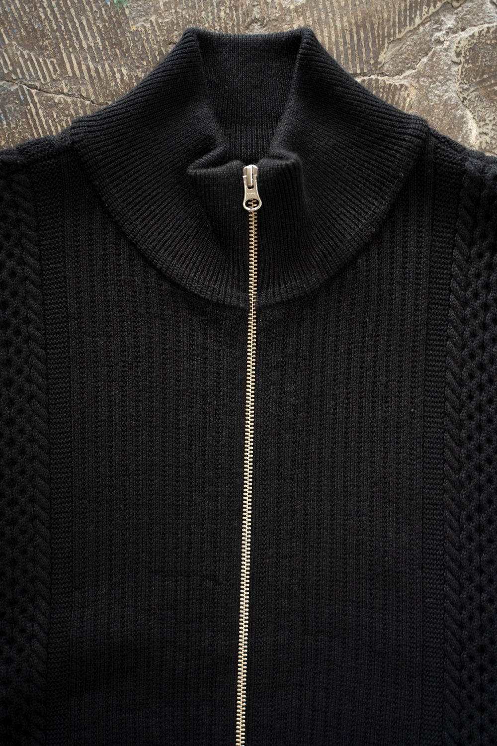 【26AW】Akiiro Drivers Knit(BLACK)