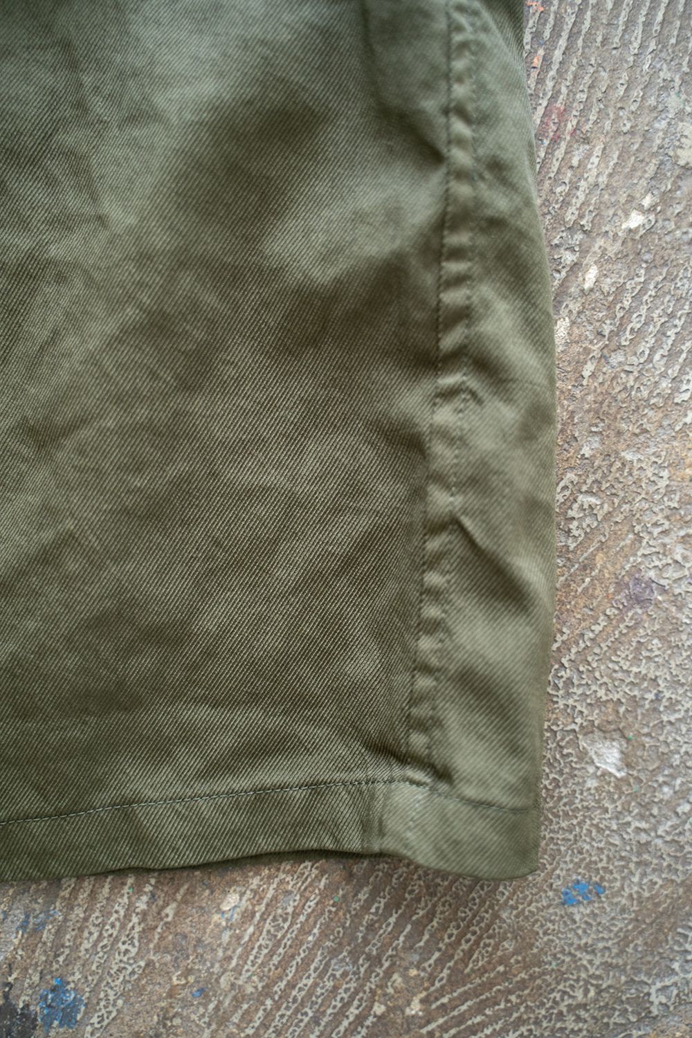 【ラスト1点】【24SS】両胸ポケットシャツジャケット(DARK OLIVE)