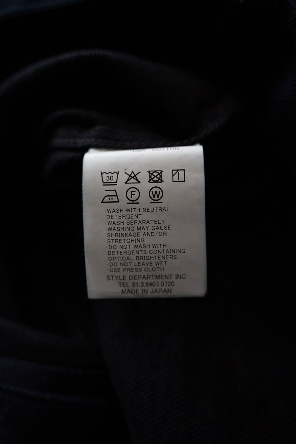 【26AW】12ozデニムブルゾン(DARK NAVY)