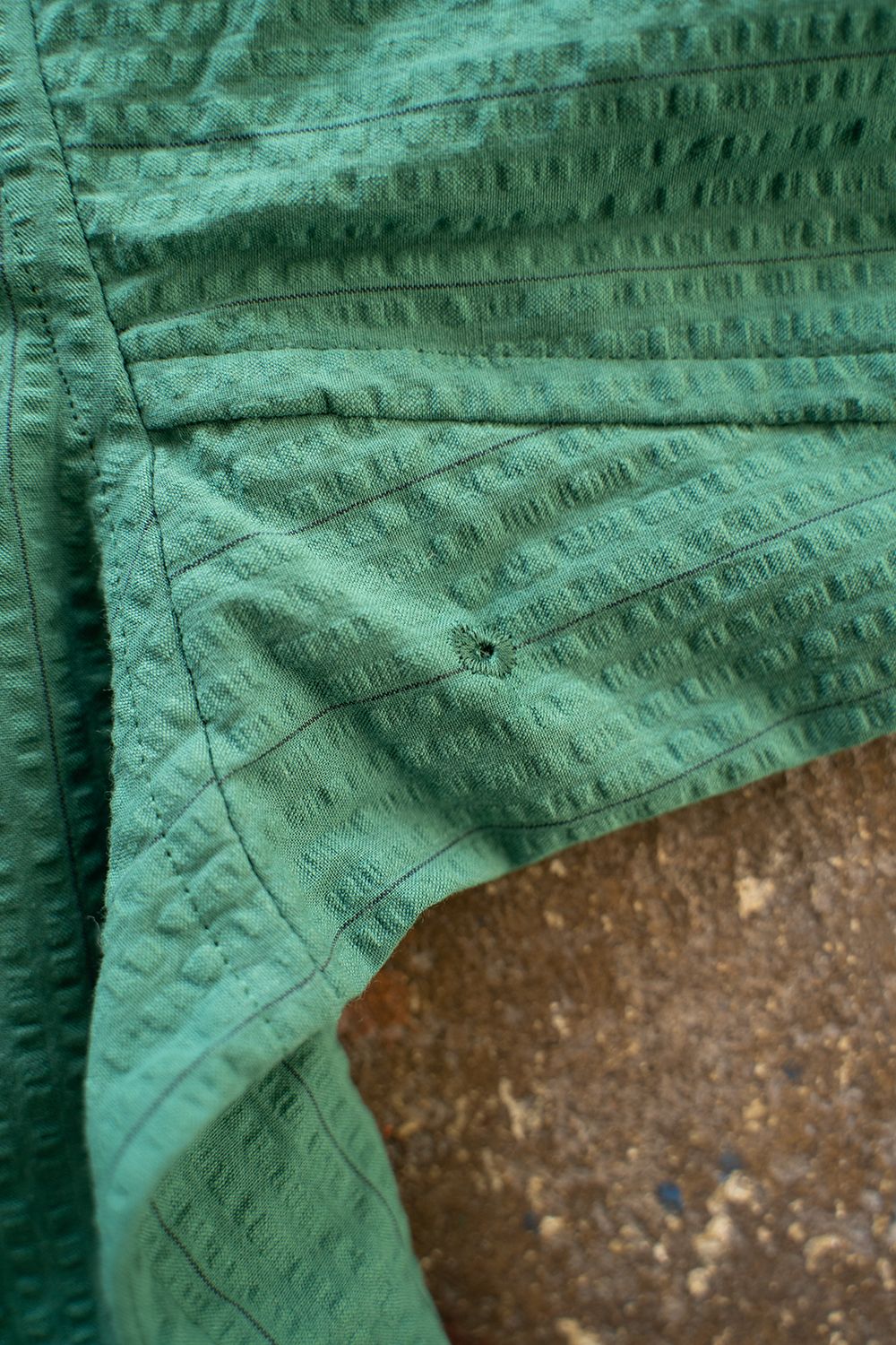 【ラスト1点】【23SS】"week s/s"pajama【セットアップ】(GREEN×BLACK)