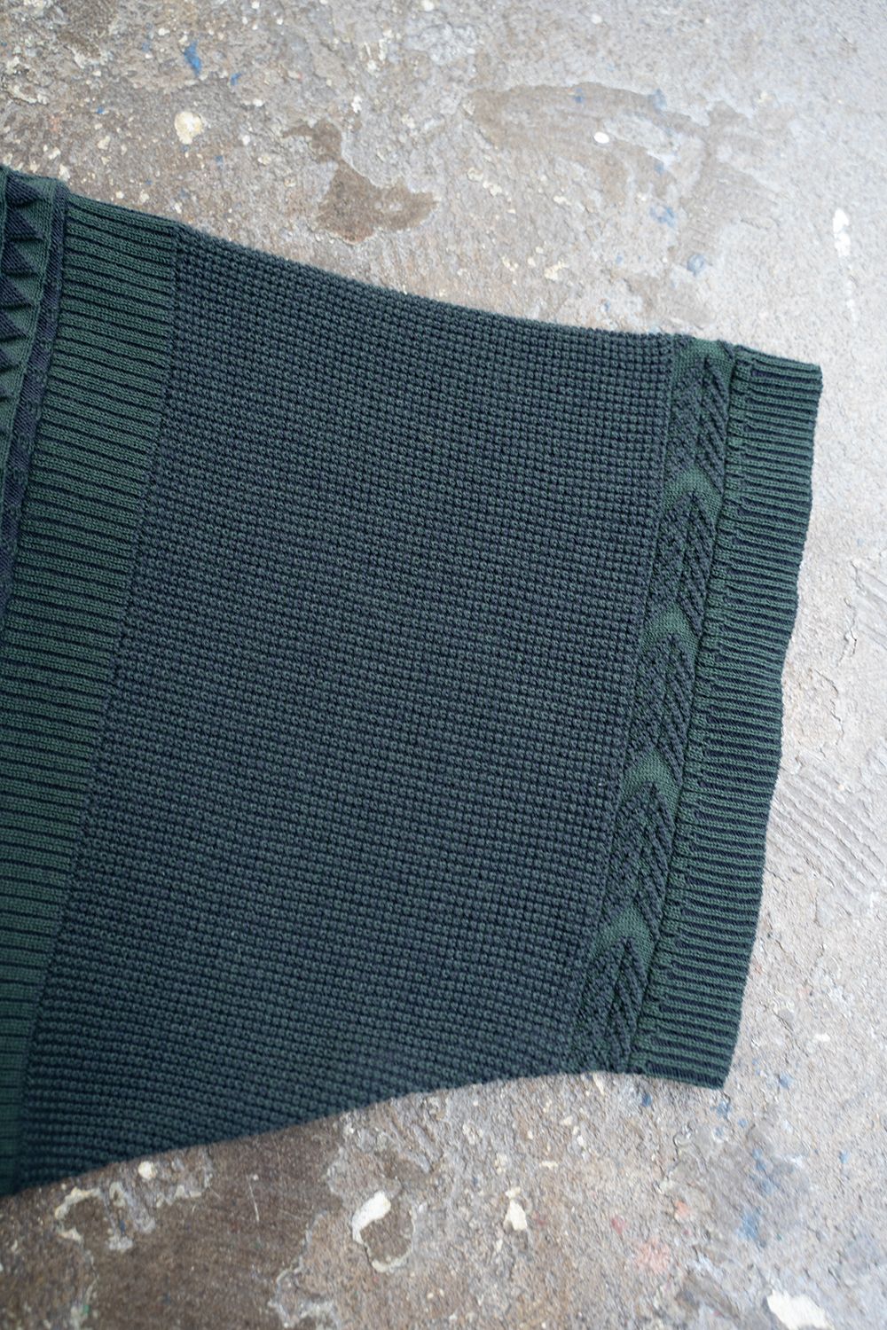 【ラスト1点】【22SS】Hyoka Knit Polo(GREEN)