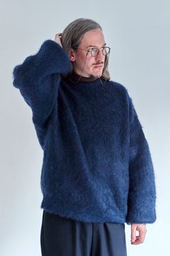 Akane Mohair Knit(NAVY)
