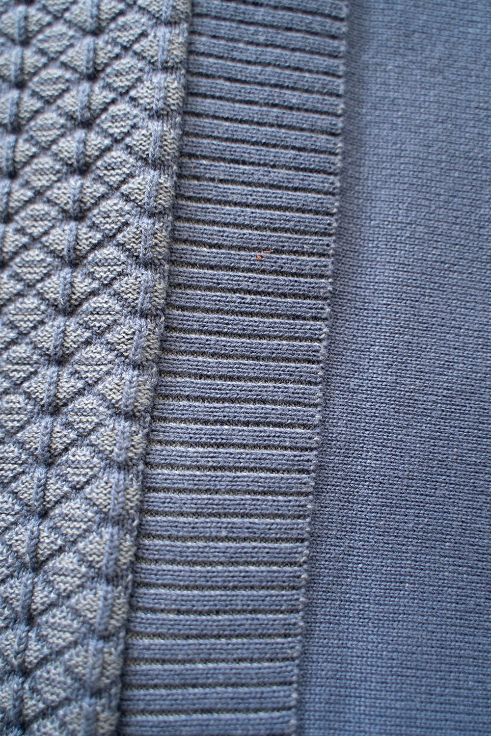 YASHIKI - 【ラスト1点】Hanaakari Collar Cardigan(SMOKY BLUE