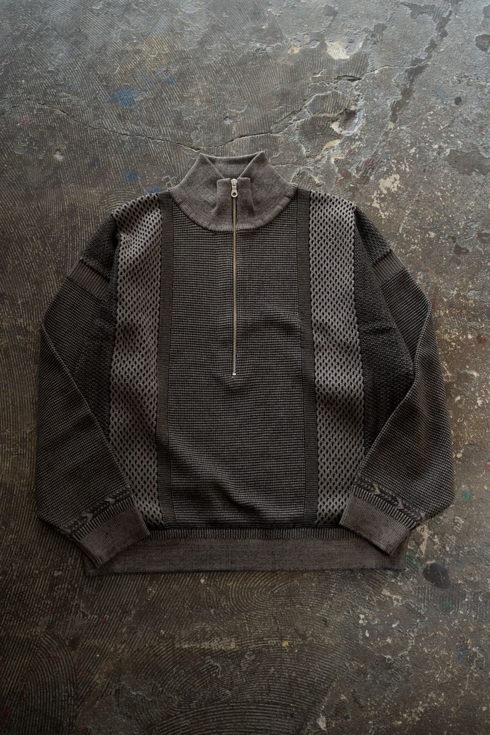 【26AW】Karita Half Zip Knit(GREIGE)