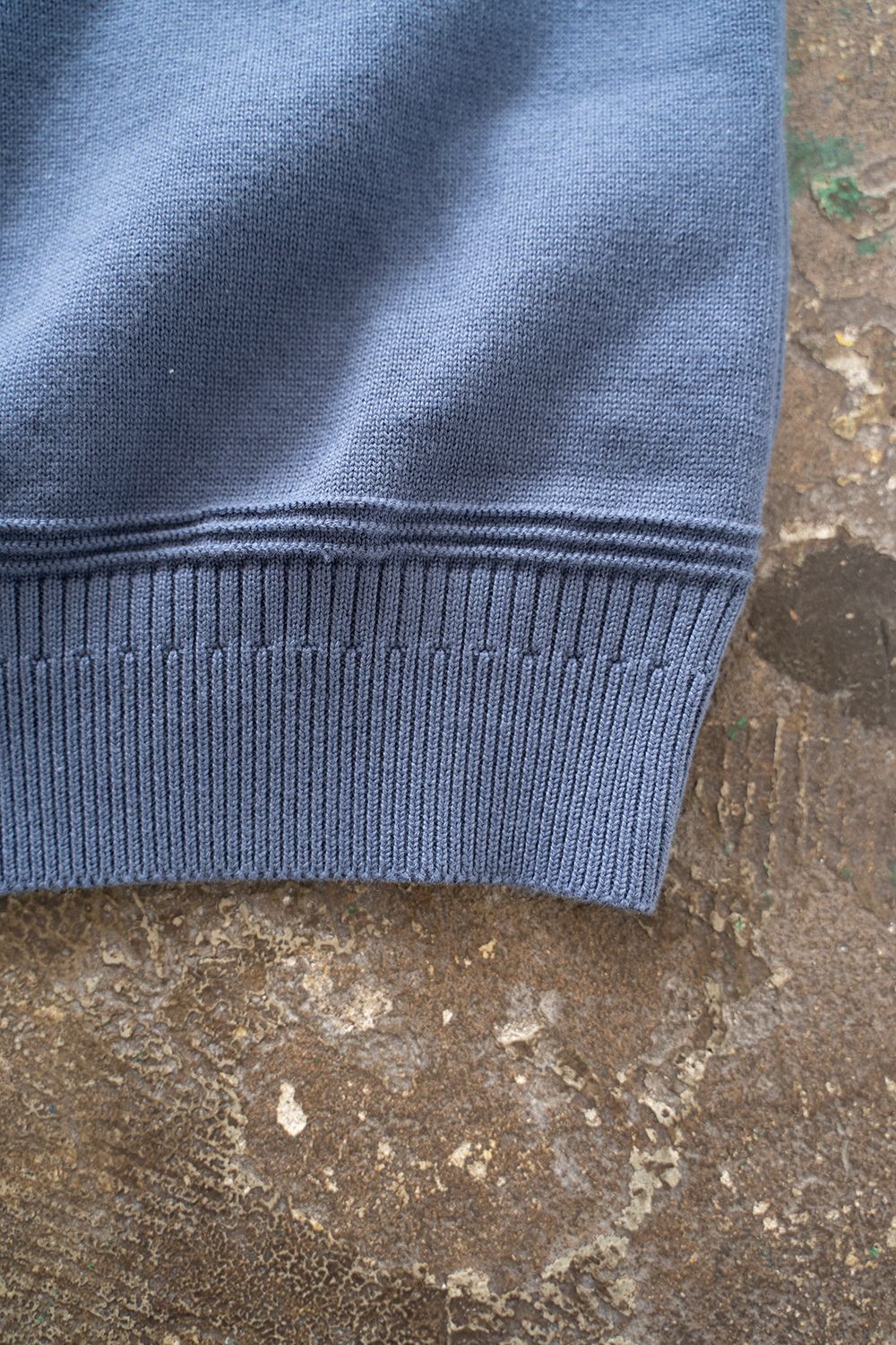 【ラスト1点】【22AW】Hatsushimo Knit Polo(SMALT BLUE)