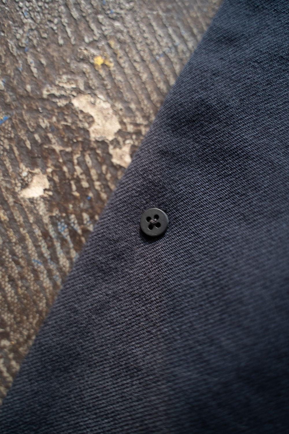 【ラスト1点】【24AW】シンサレートステンカラーハーフコート(NAVY)