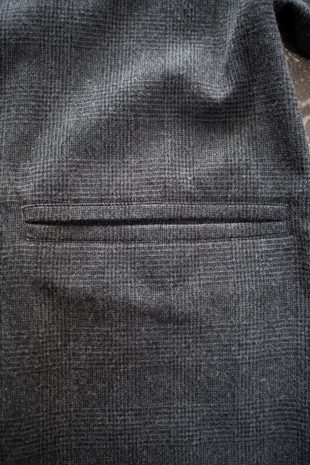 【25AW】 Glen Check Jacket/グレンチェックジャケット(GRAY)