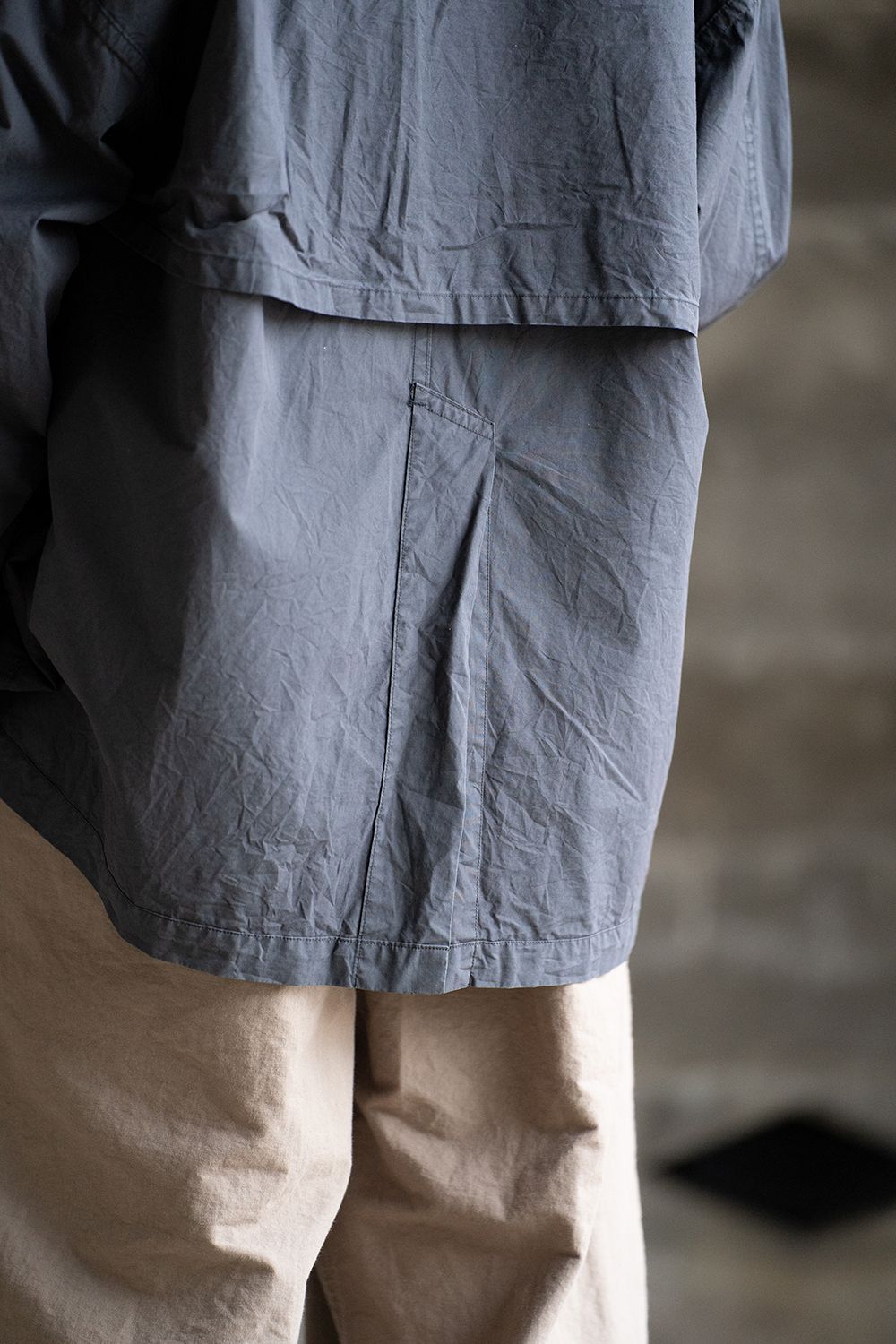 kontor - 【ラスト1点】【22SS】Reversible 2 Button Jacket(SLATE) | Salty