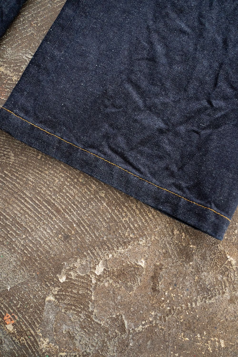 【25SS】1-Tack Bootcut Denim Pants/1タックブーツカットデニムパンツ(INDIGO BLUE)