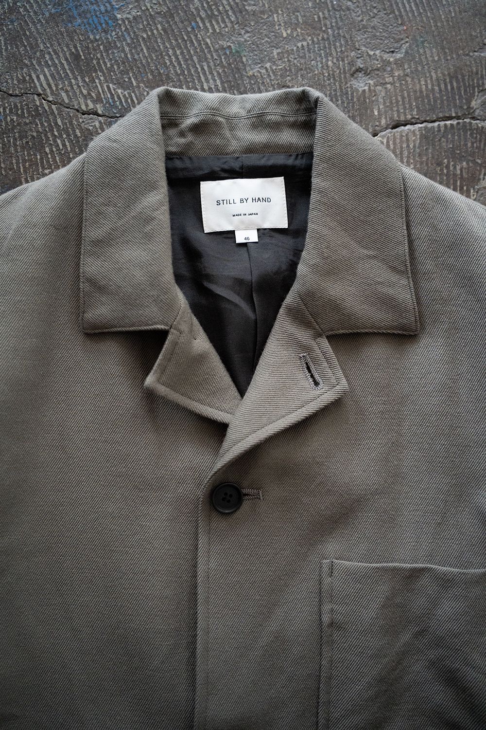 【25AW】ウールサージカバーオール(SAGE)