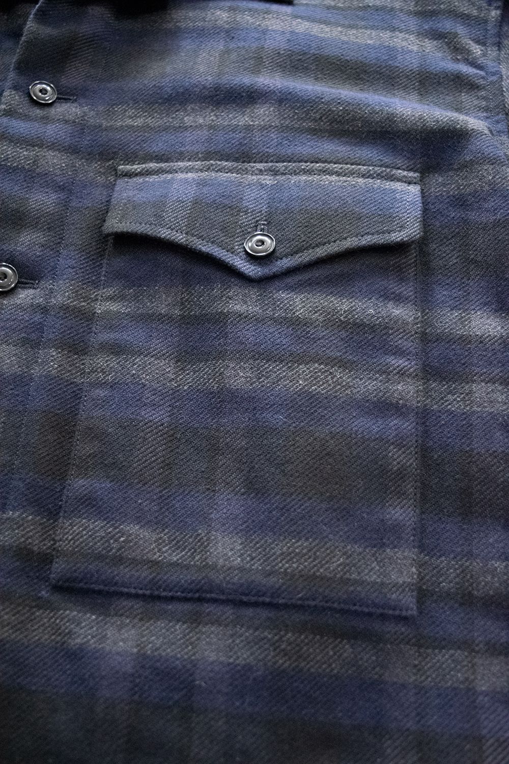 【ラスト1点】C/W Plaid Short BZ(NAVY)