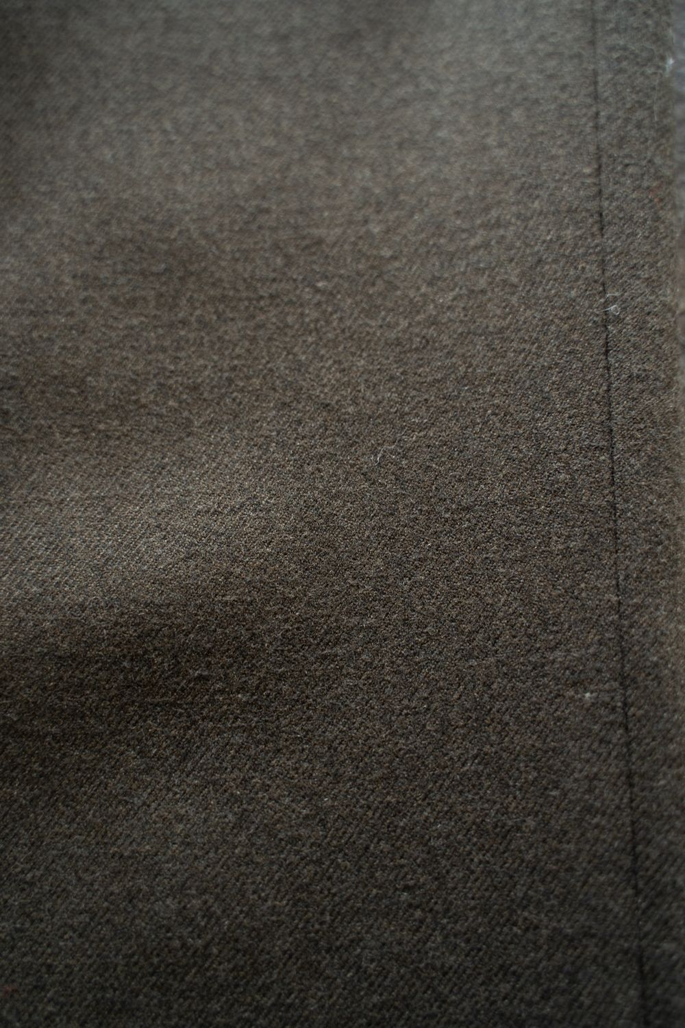 【25AW】2-Tack Slacks/2タックスラックス(BROWN)