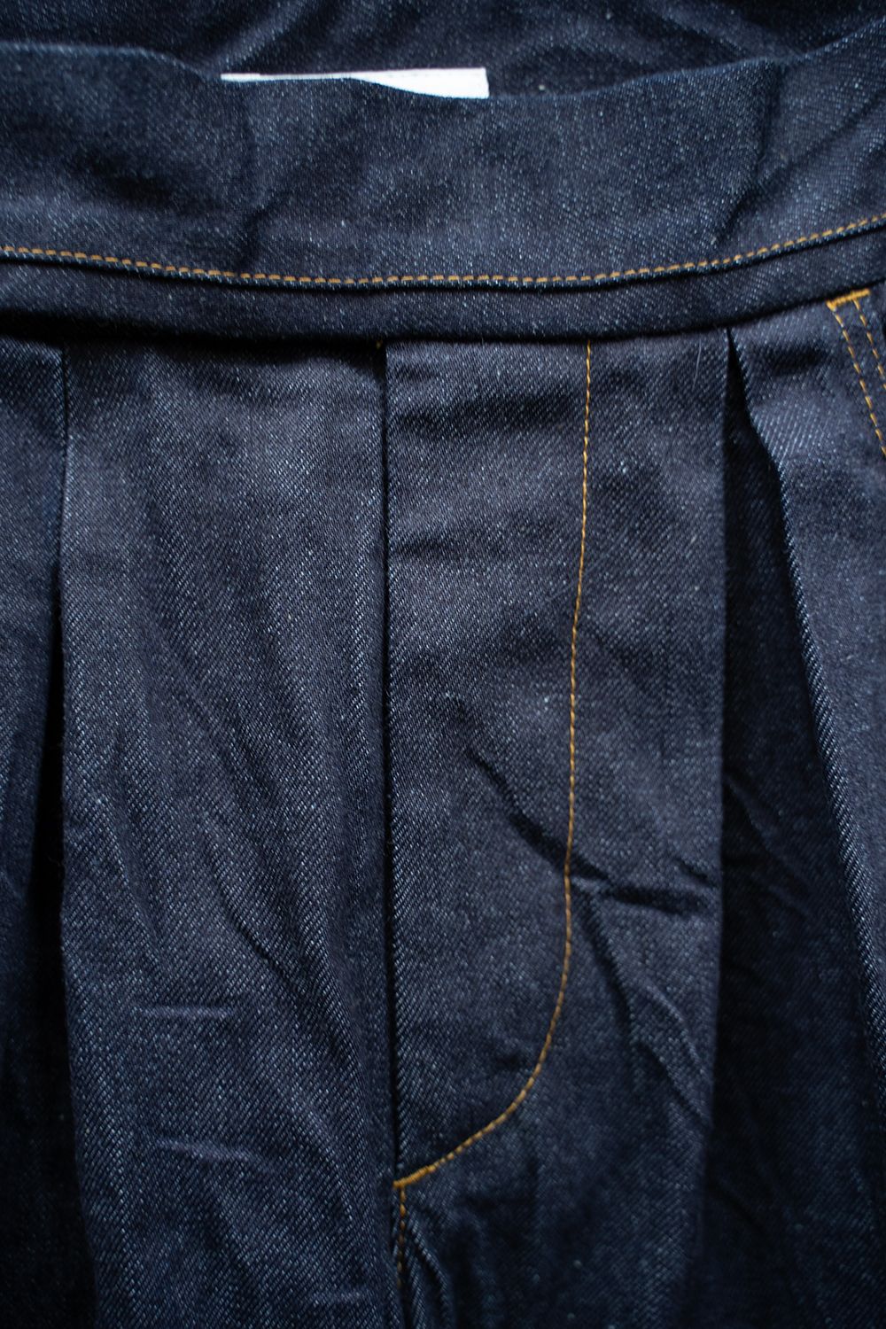 【ラスト1点】【24SS】2-Tack Denim Pants/2タックデニムパンツ(INDIGO BLUE)
