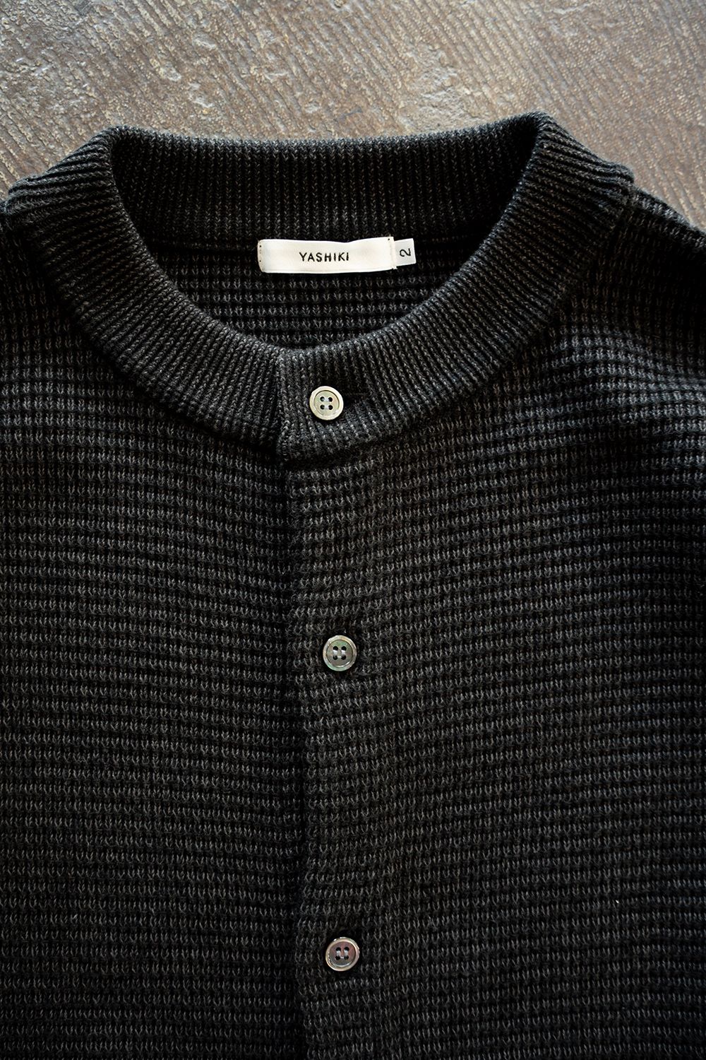 【26AW】Shinryo Cardigan(BLACK)