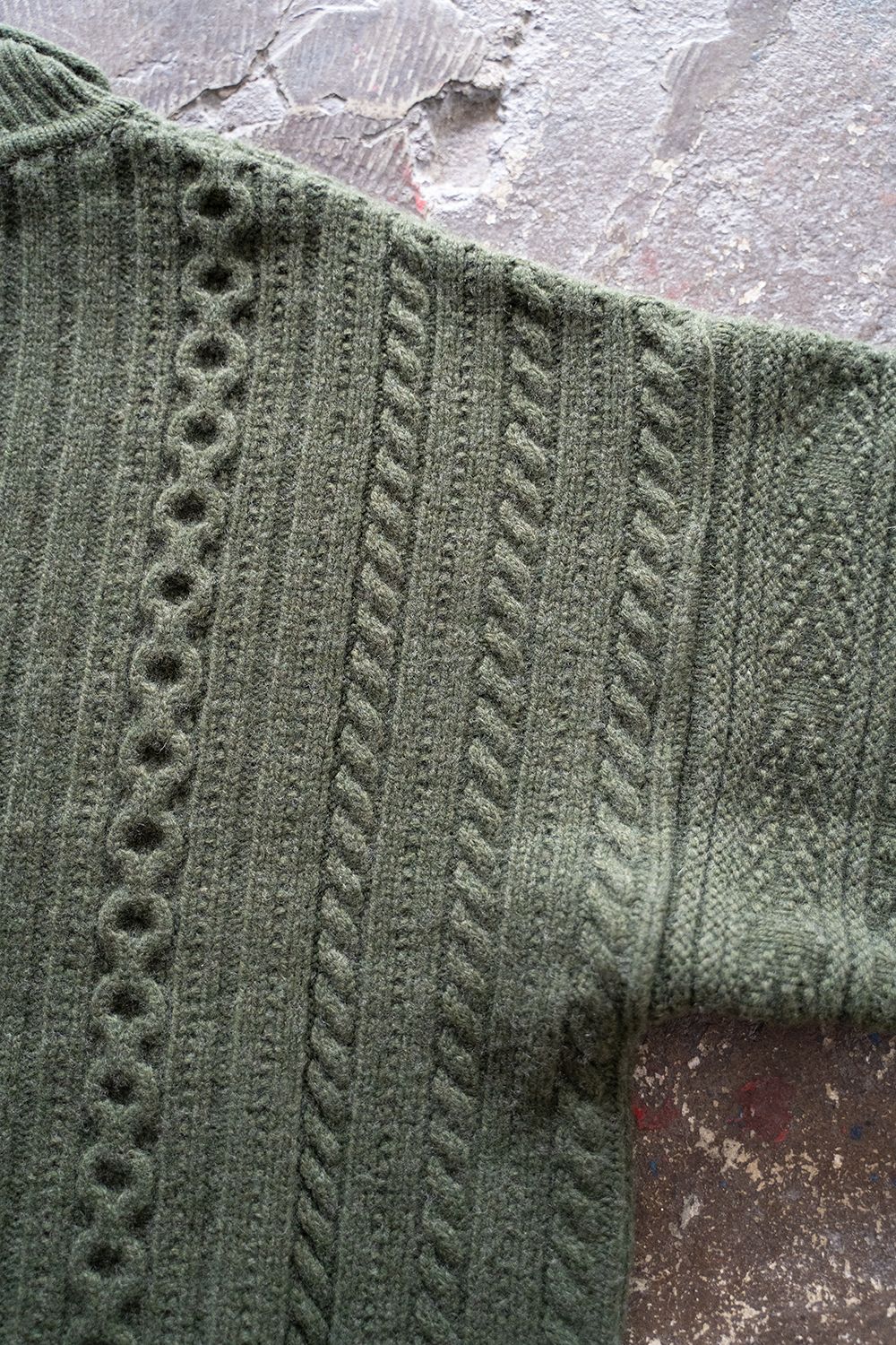 YASHIKI - 【ラスト1点】【22AW】Shizuku Curl High Neck Knit YASHIKI - 【ラスト1点】【22AW】Shizuku Curl High Neck Knit