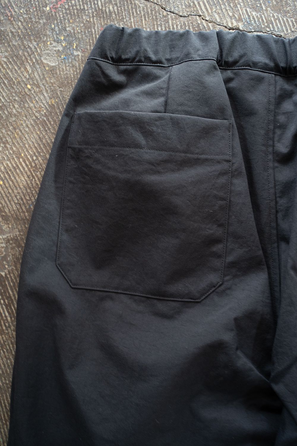 【ラスト1点】【25SS】ディープタックナイロンイージーパンツ(BLACK)