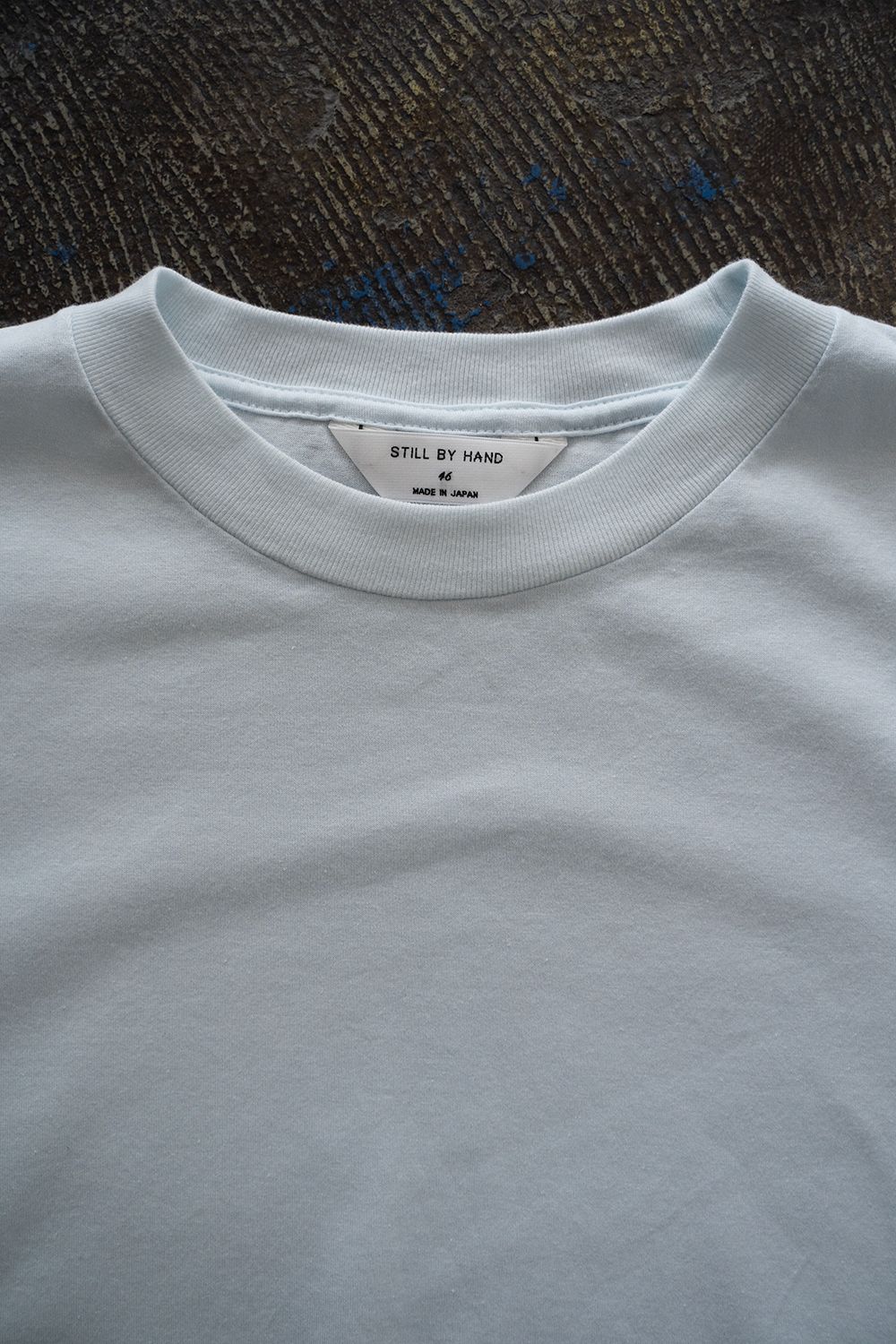 【ラスト1点】【25SS】バックプリントTシャツ(SAX BLUE)