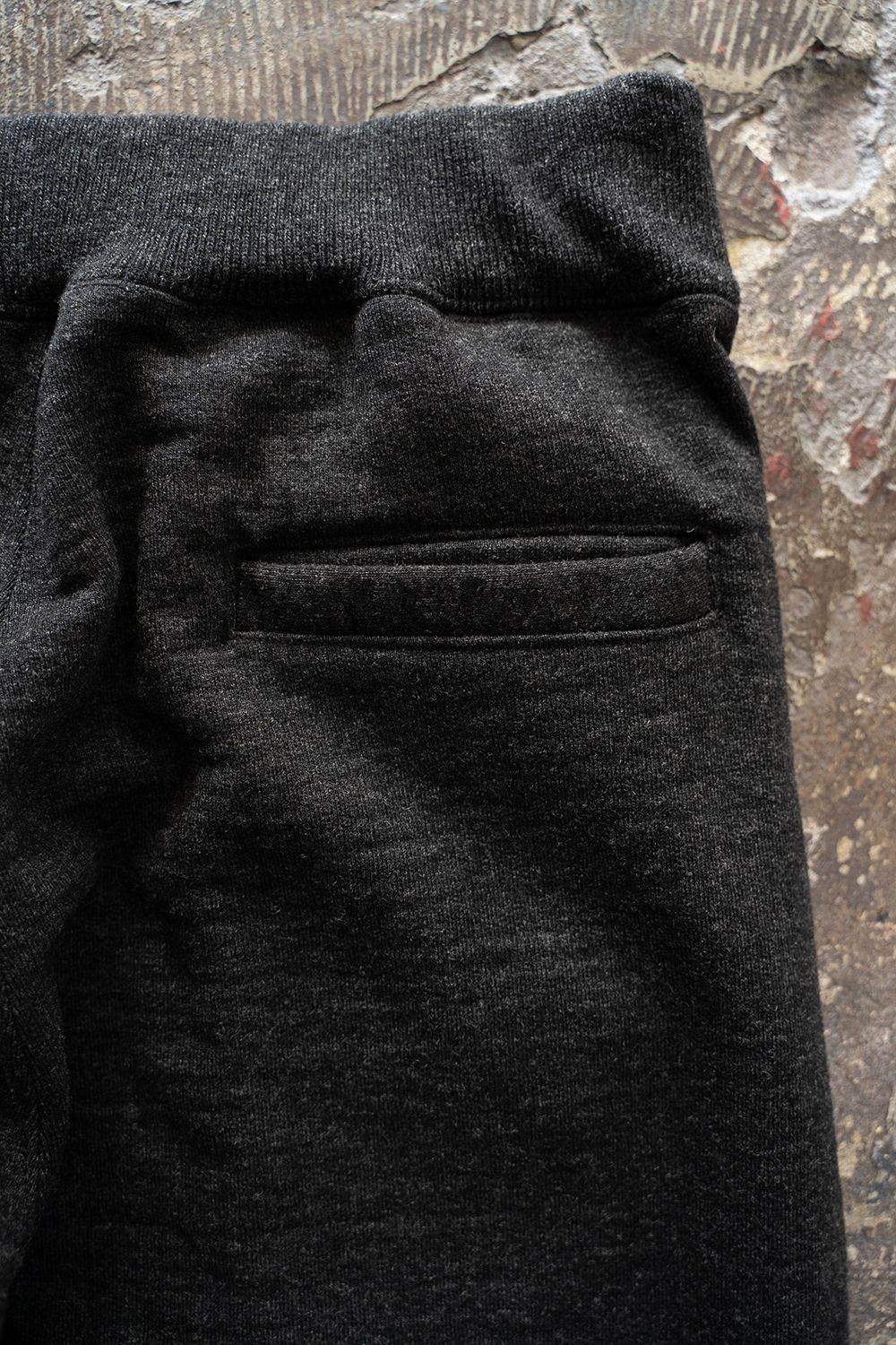【ラスト1点】wool french terry truck pants/ウールフレンチテリートラックパンツ(CHARCOAL)