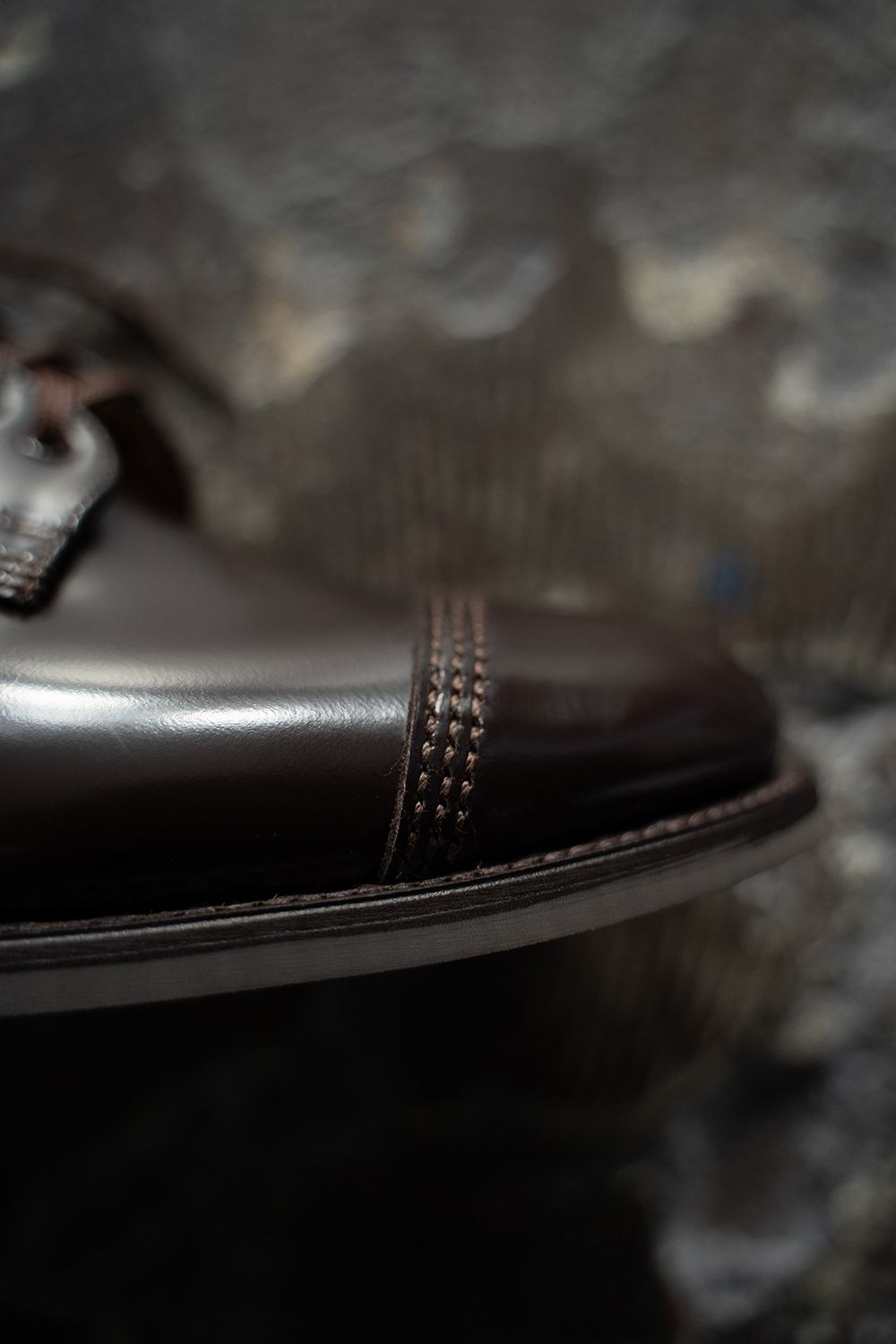 【定番人気】Military Derby Shoe(EBONY BROWN)【No.1128】