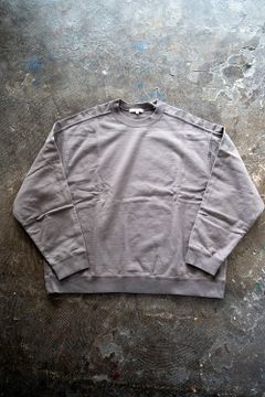 【ラスト1点】【21AW】Seam Binder Sweat Shirt(SMOKE)