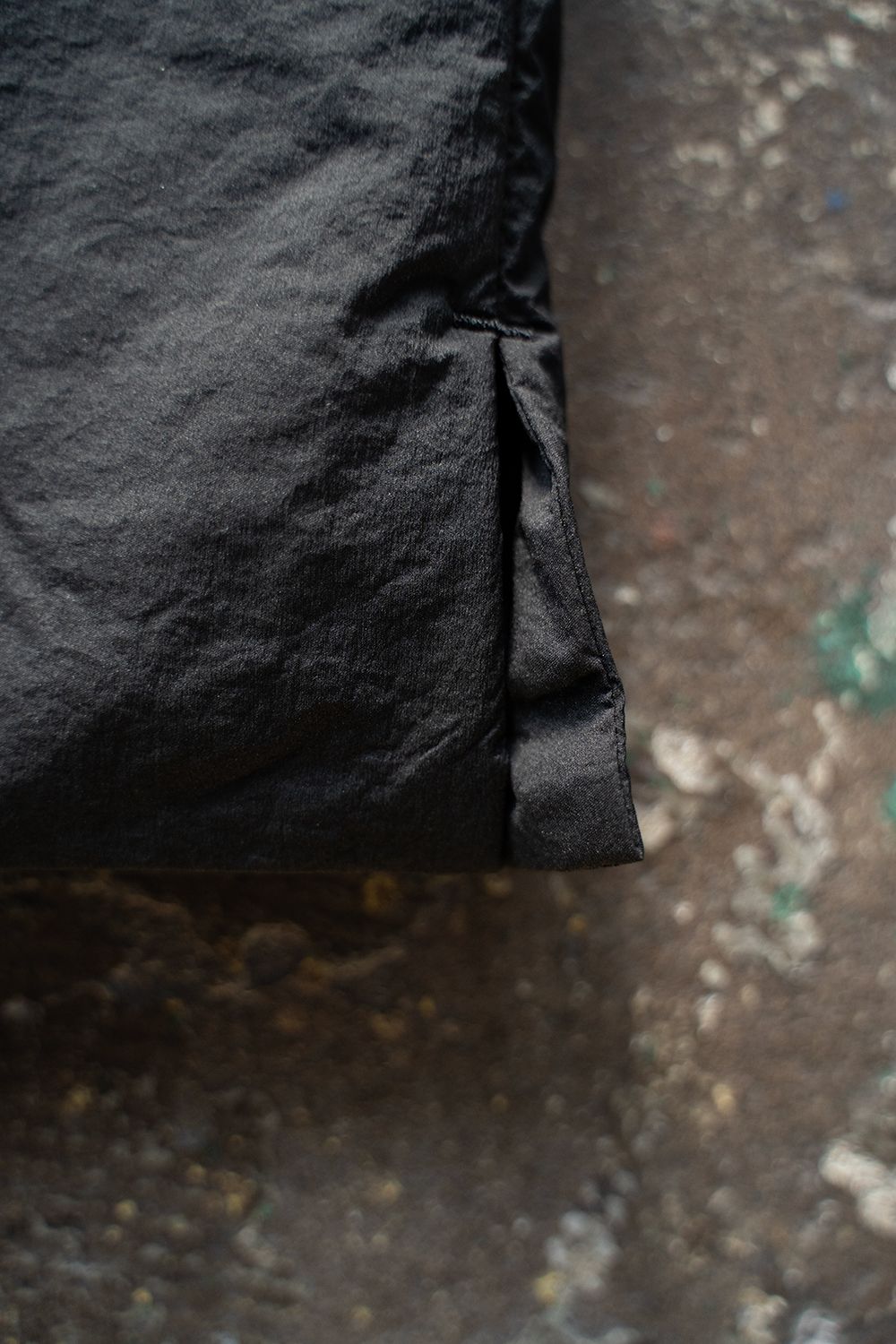 【ラスト1点】【24AW】シンサレートシャツブルゾン(BLACK)