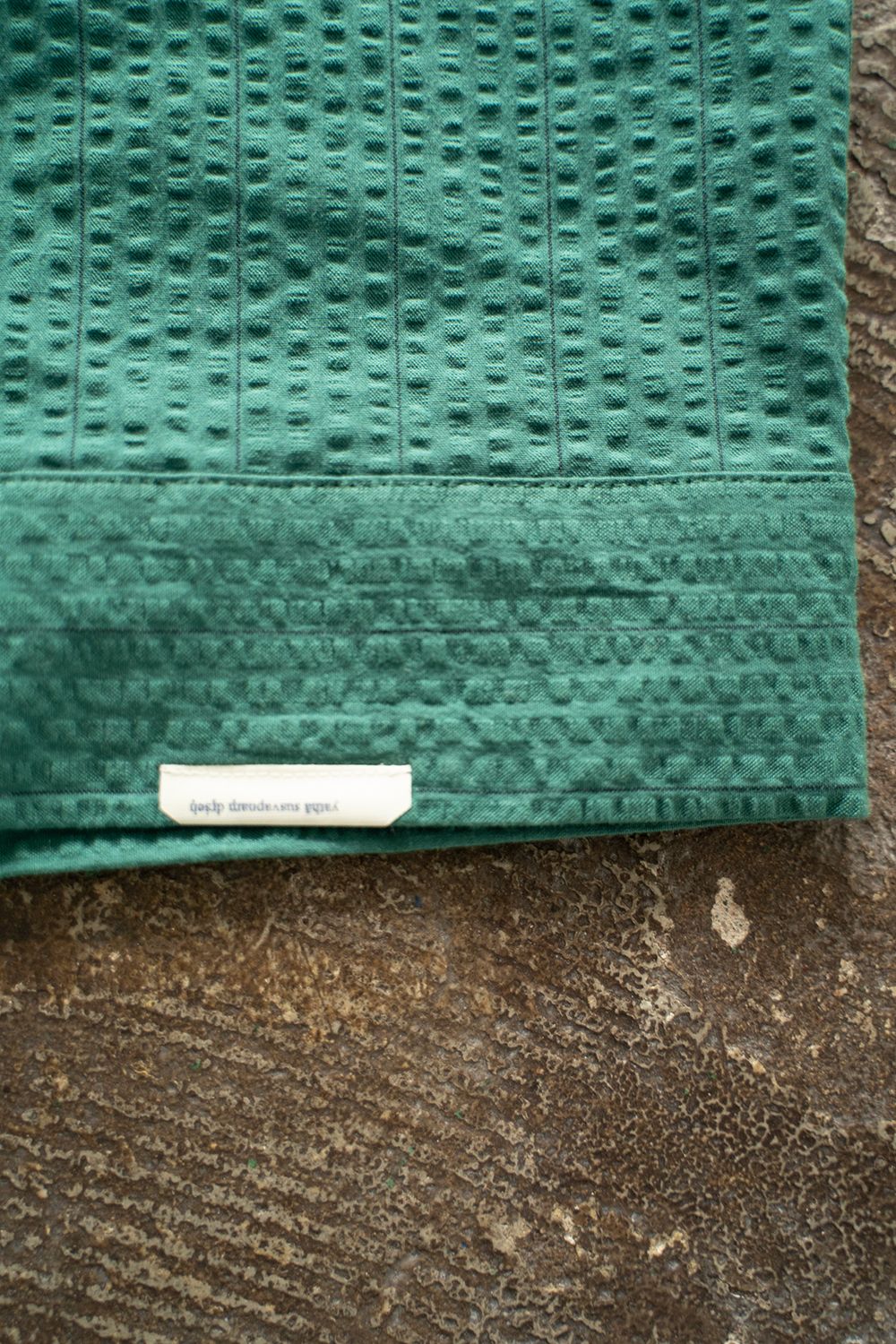 【ラスト1点】【23SS】"joint(short)"pajama【オールインワン】(GREEN×BLACK)