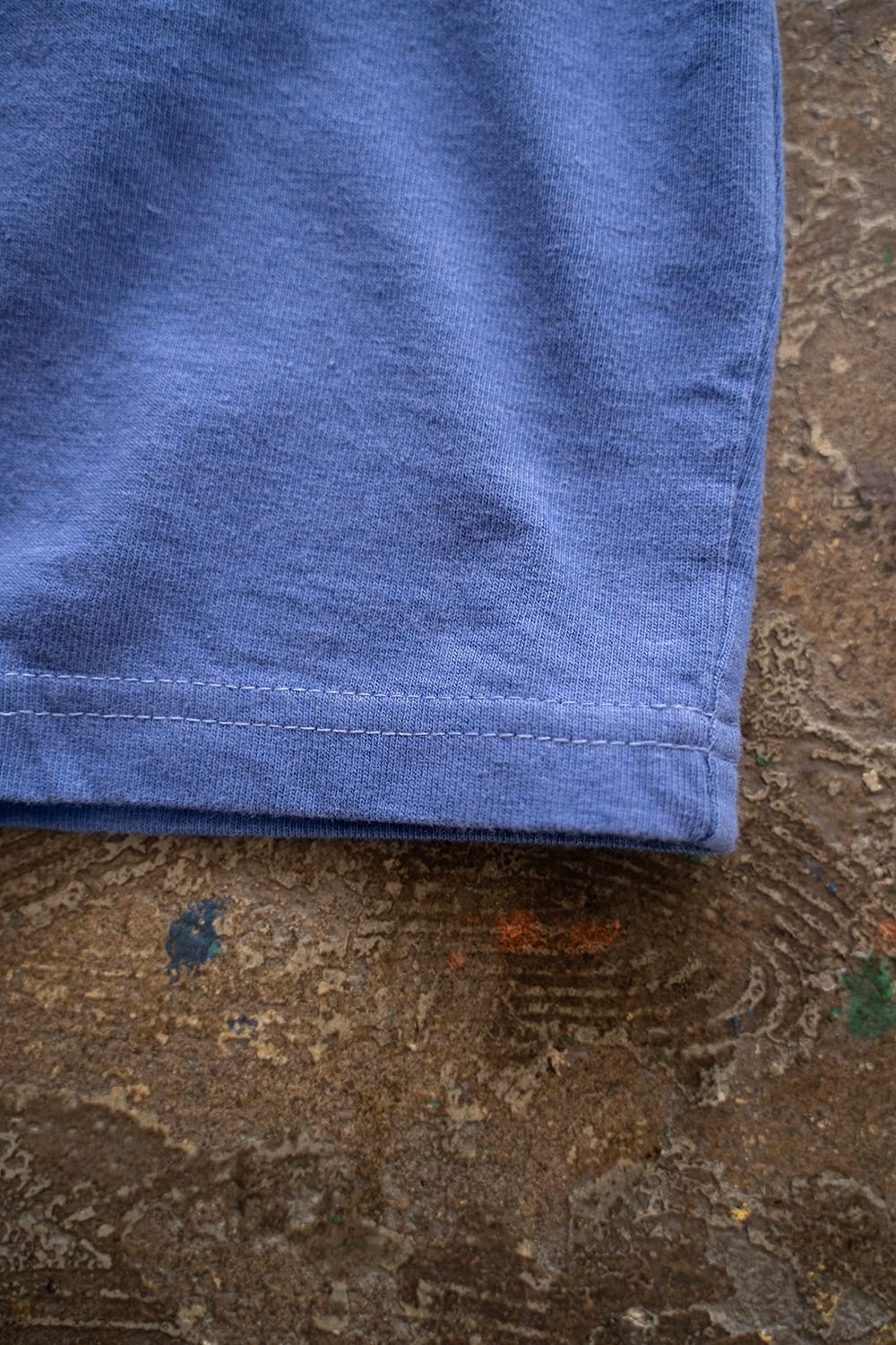 【ラスト1点】【24SS】Loopwheele Crew Neck T-Shirts(DELPHINIUM)