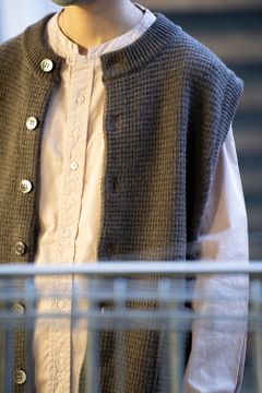 【ラスト1点】【22AW】Yukiiro Vest(MOCHA)
