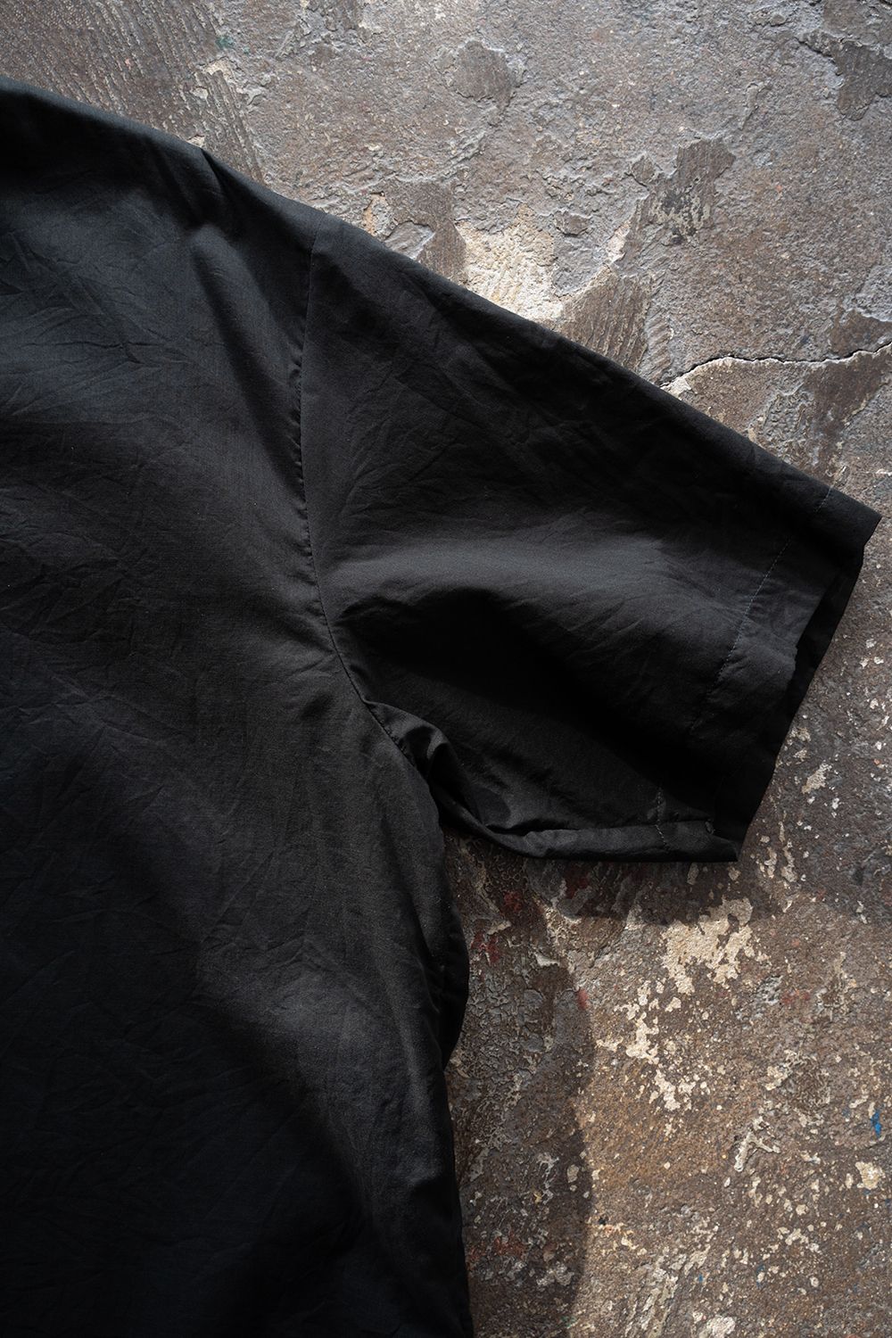 【26SS】ローン地半袖無双シャツ(INK BLACK)