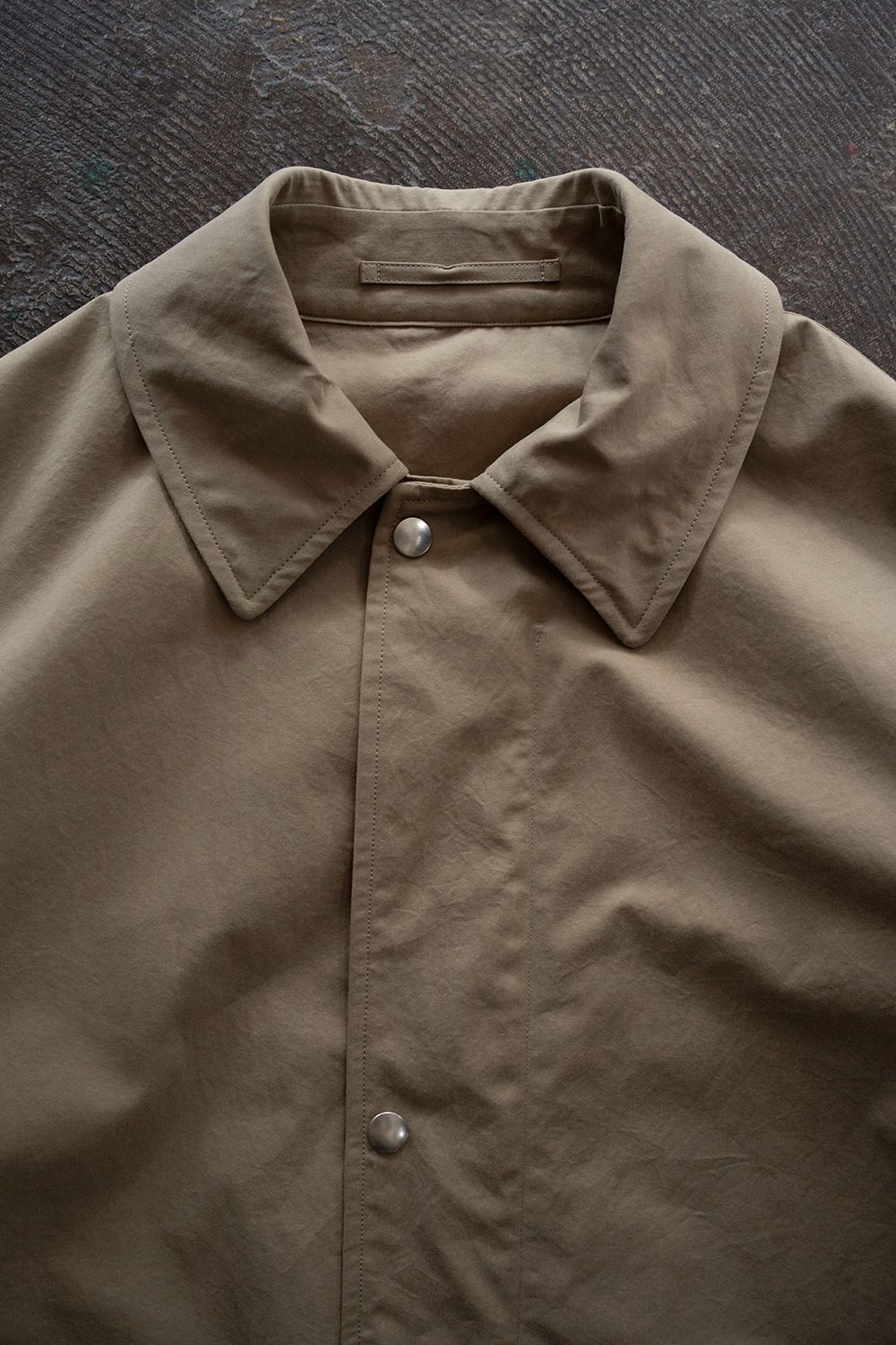 【ラスト1点】【26AW】Cotton Twill Half Coat(BEIGE)