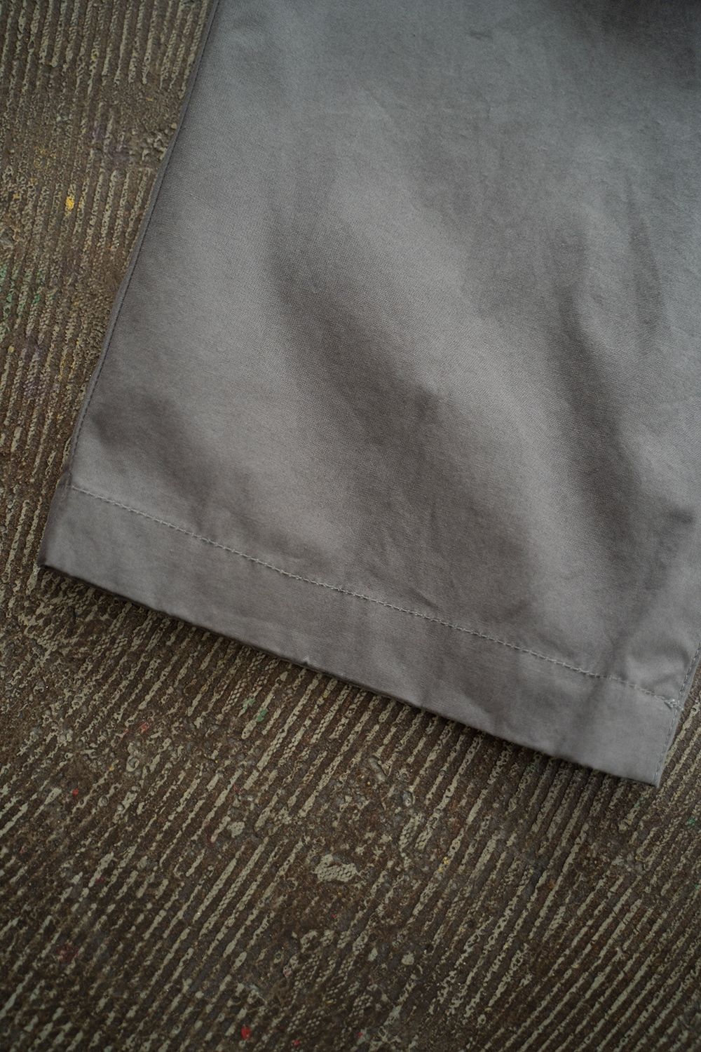 【ラスト1点】【24AW】ディープタックイージーパンツ(SLATE GRAY)