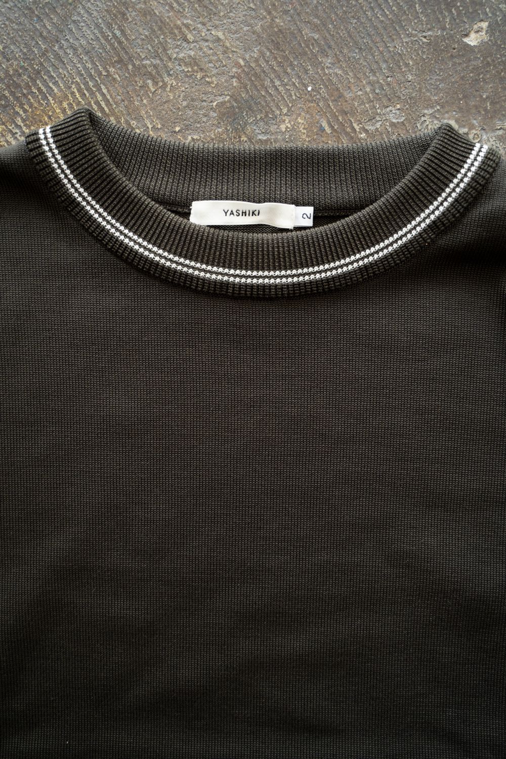 【25AW】Shimobashira Knit(DARK OLIVE)