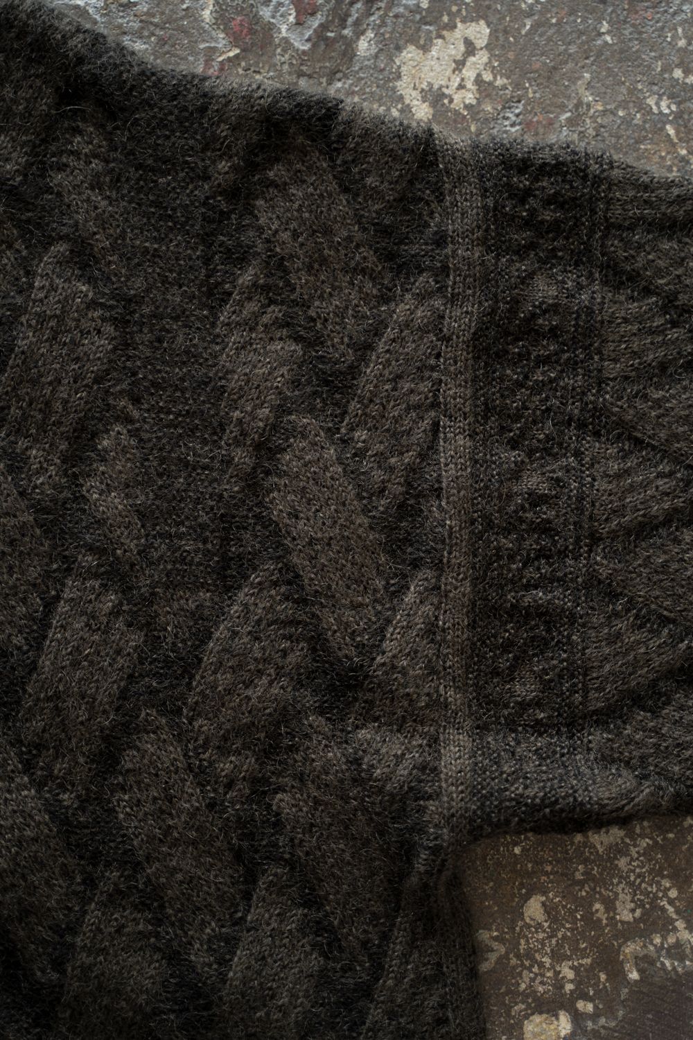【26AW】Ochiba Mohair Knit(OLIVE)