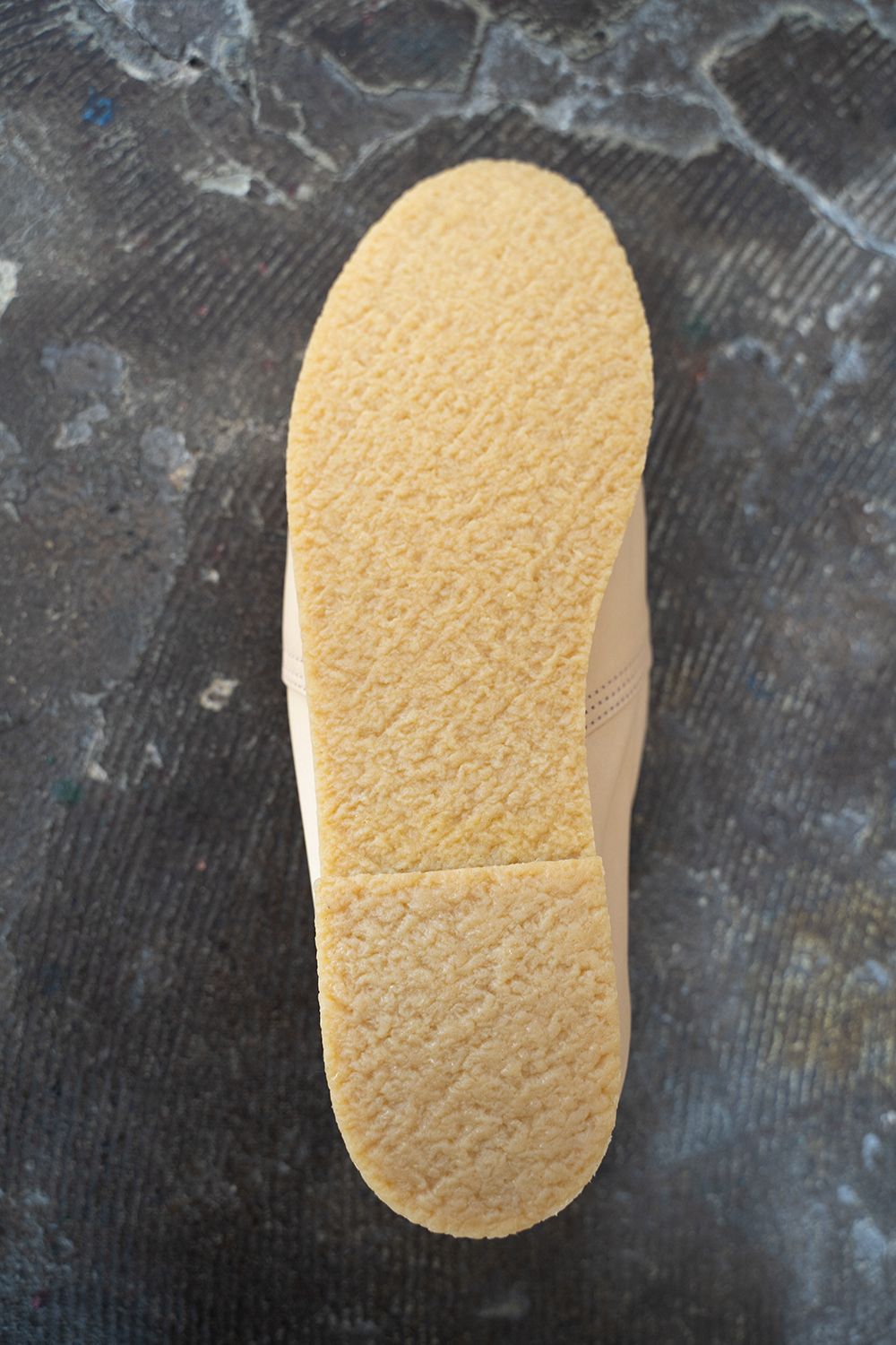 【ラスト1点】【22SS】ノンクロムレザースリッポン(CREAM)