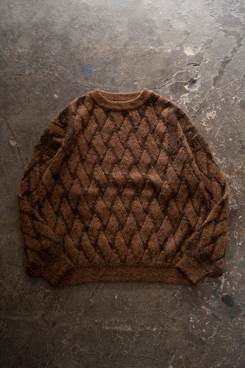 【26AW】Ochiba Mohair Knit(ORANGE)
