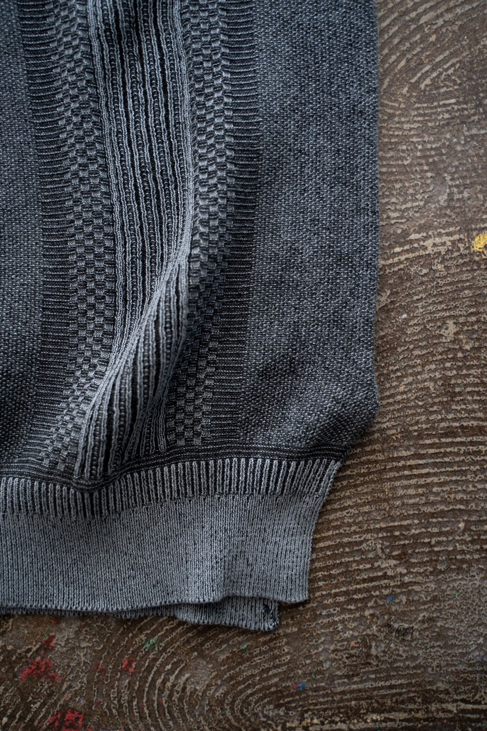 【26SS】Ryokufu Henley Knit(BLUE)