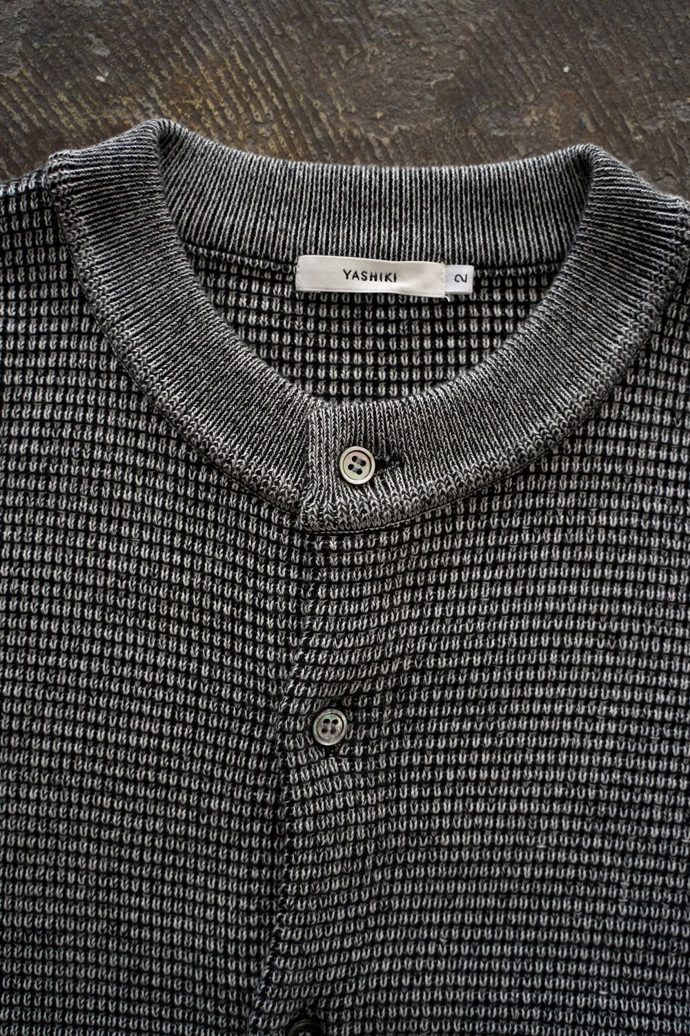 【ラスト1点】【25AW】Ginka Cardigan(MIX GRAY)