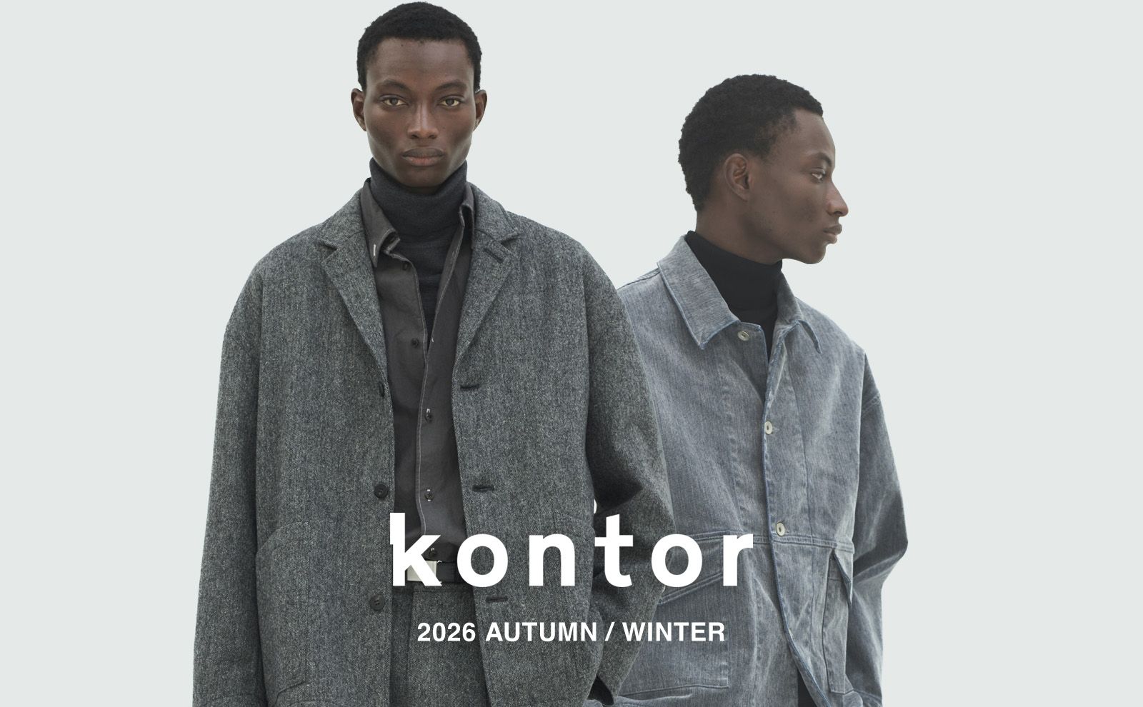 KONTOR 26AW LOOKが公開されました。
