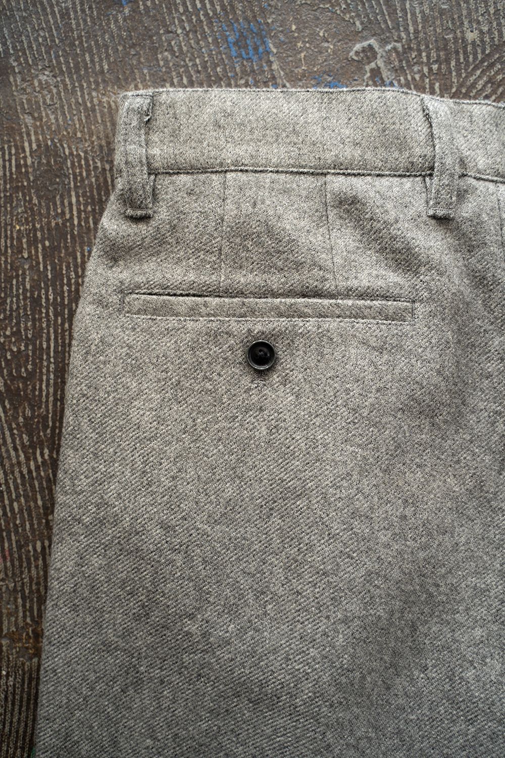 【25AW】2-Tack Wide Trousers/2タックワイドトラウザーズ(GRAY)