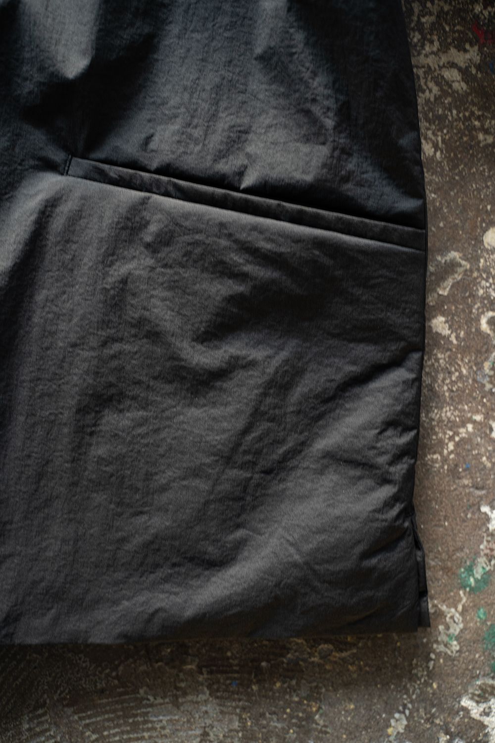 【ラスト1点】【24AW】シンサレートシャツブルゾン(BLACK)