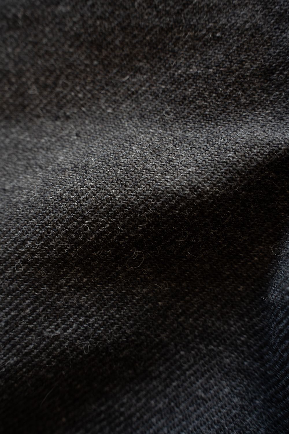 【26AW】コットン×ウールカルゼカバーオール(GREY)