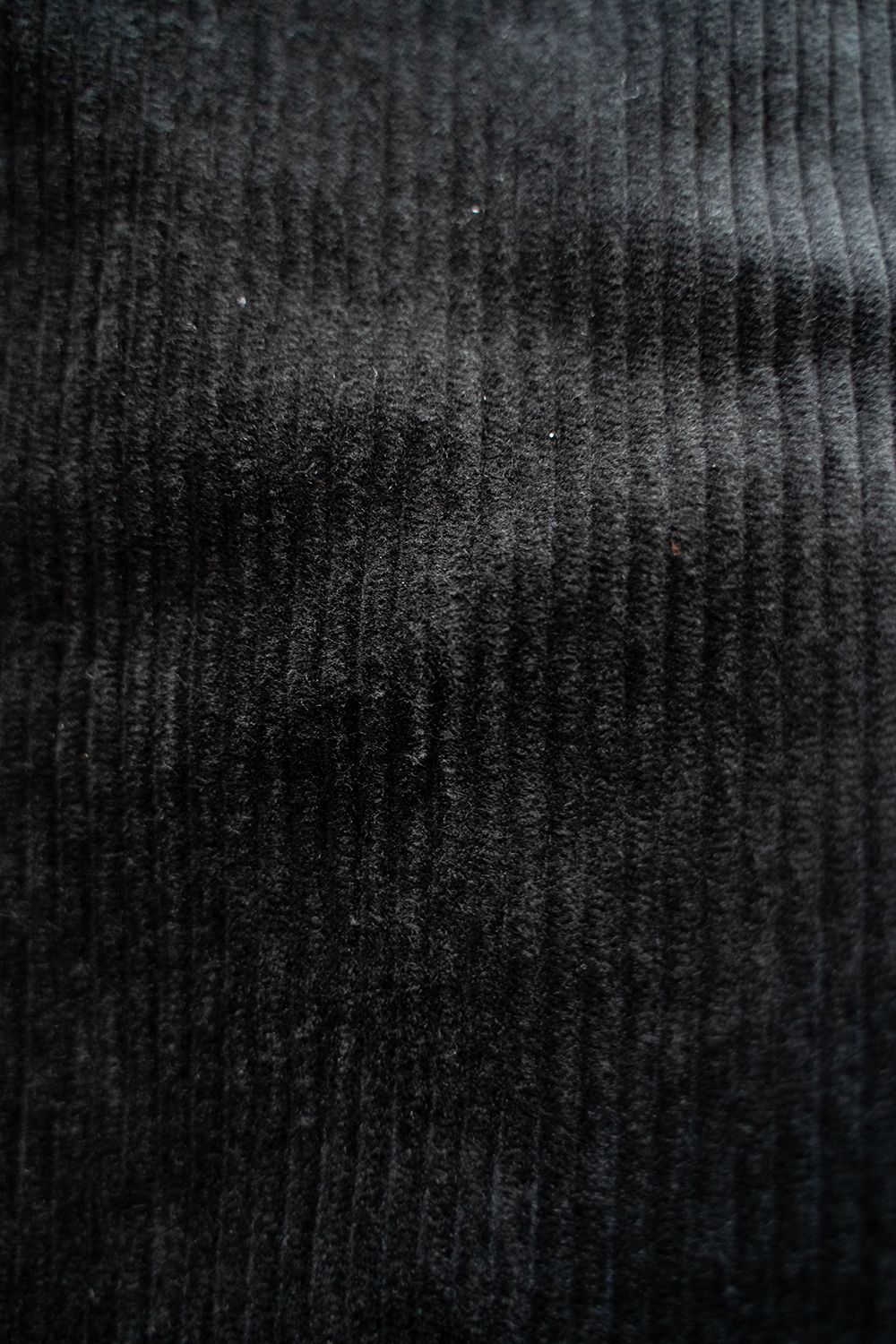 【ラスト1点】【25AW】綿×レーヨンコーデュロイシャツジャケット(BLACK)