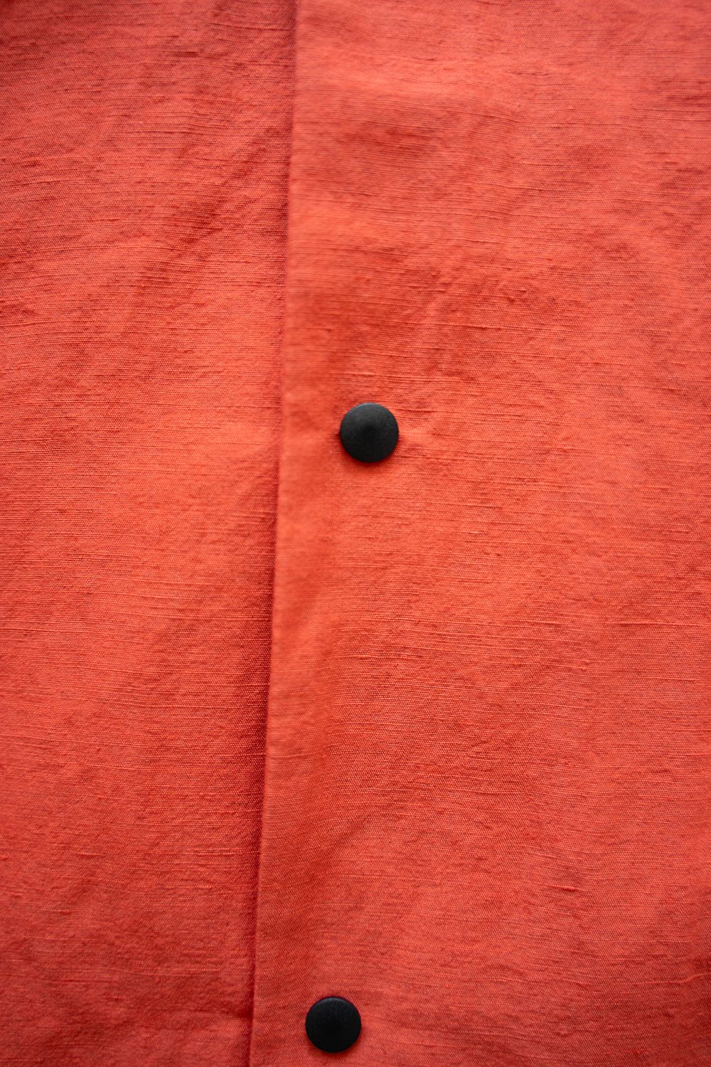【25SS】"week s/s"pajama【セットアップ】(washed cotton linen ORANGE RED)