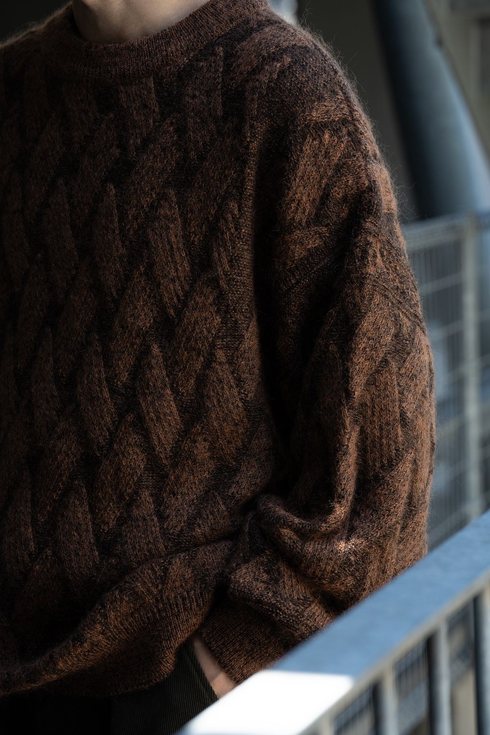 【26AW】Ochiba Mohair Knit(ORANGE)