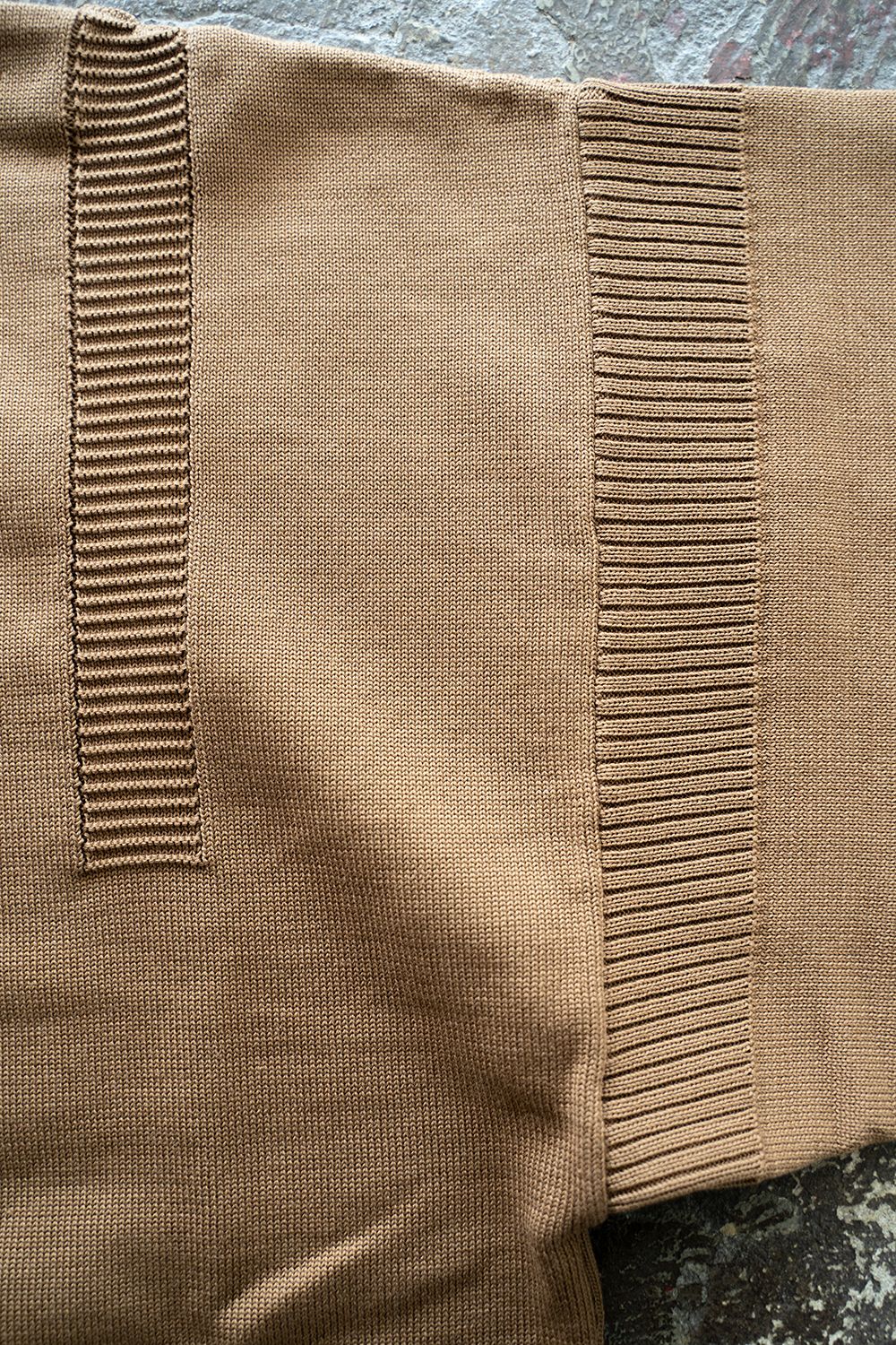 【ラスト1点】【22AW】Satoyuki Knit(CAMEL)