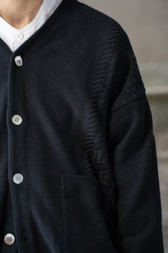 【ラスト1点】【24SS】Kusaho Cardigan(BLACK)