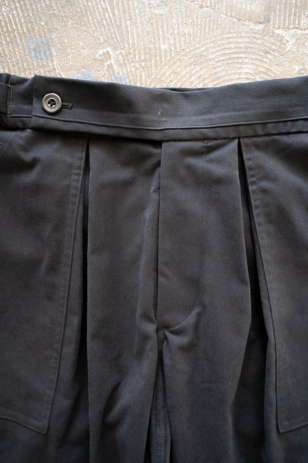 【ラスト1点】【22AW】2-Tack Baker Pants/2タックベイカーパンツ(BLACK)
