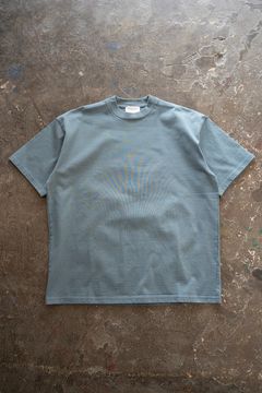 【ラスト1点】【23SS】Loose Fit Crew Neck T-Shirts(SMOKY BLUE)
